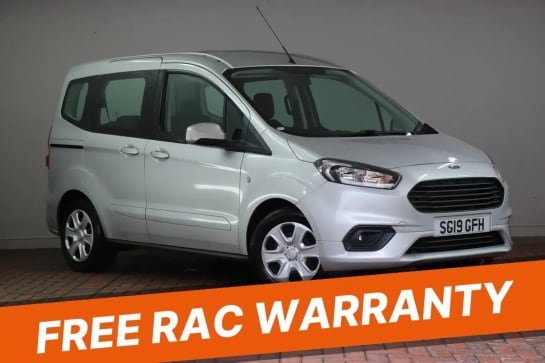 A 2019 FORD TOURNEO COURIER 1.0 EcoBoost Zetec 5dr [Air Conditioning, Quickclear Windscreen, Cruise Control, Flex Seating]