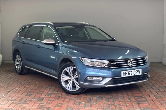 A 2017 VOLKSWAGEN PASSAT ALLTRACK 2.0 TDI 190 4MOTION 5dr DSG [7 Speed] [Multi function display colour screen,Remote tailgate release ,Door/tailgate open warning lights ,Speed sensitiv