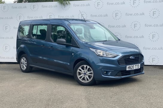 A 2020 FORD GRAND TOURNEO CONNECT 1.5 EcoBlue 120 Zetec 5dr Powershift [Lane keep assist,Leather steering wheel mounted radio controls,Power front windows with driver 1-shot touch]
