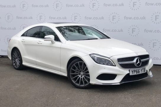 A 2016 MERCEDES-BENZ CLS CLS 350d AMG Line Premium 4dr 9G-Tronic [Electric Glass Sunroof, COMAND, Bluetooth, Heated Front Seats, 19" Alloys]