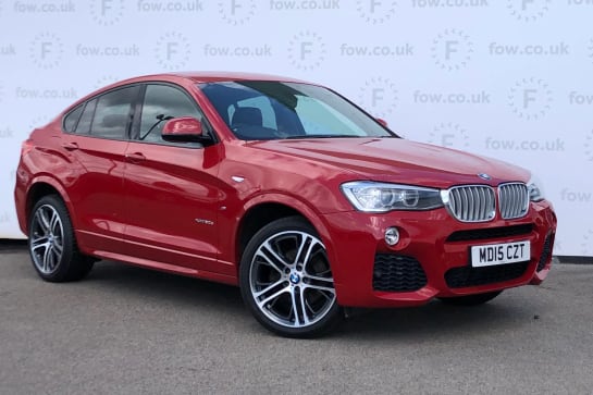 A 2015 BMW X4 xDrive30d M Sport 5dr Step Auto [Media Package - BMW Professional,  Speaker System - Harman Kardon, M Sport Plus Package, Sun Protection Glazing, Neva