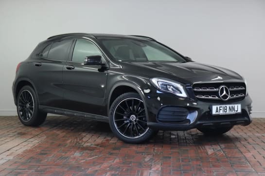 A 2018 MERCEDES-BENZ GLA GLA 250 4Matic AMG Line Premium Plus 5dr Auto [Heated Seats, Memory Pack, Apple CarPlay, Night Pack, 19" AMG Alloys, Pan Roof]