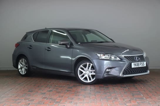 A 2018 LEXUS CT 200h 1.8 Luxury 5dr CVT [7" Colour Screen, Adaptive Cruise, Heated Front Seats]