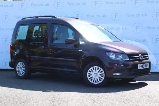 A 2019 VOLKSWAGEN CADDY LIFE 2.0 TDI 5dr [Front fog lights,Roof rails ,Front electric windows ,Body coloured bumpers]