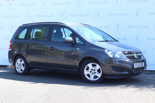 A 2013 VAUXHALL ZAFIRA 1.6i [115] Exclusiv 5dr [Flex 7 Seating, Steering Wheel Mounted Audio Controls, Black Roof Rails]