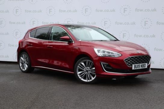 A 2019 FORD FOCUS VIGNALE 1.5 EcoBlue 120 5dr [Driver Assistance Pack, Ford SYNC 3 8" Touchscreen Nav, DAB Radio, Park Assist, B&O Audio System, Pan Roof]