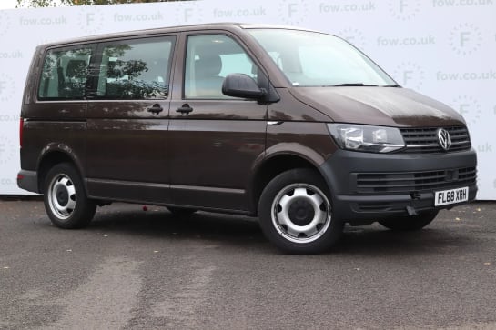 A 2018 VOLKSWAGEN TRANSPORTER SHUTTLE 2.0 TDI BMT 102PS S Minibus [Bluetooth, Air Conditioning, Dab Radio, Large Payload, 8 Seats]