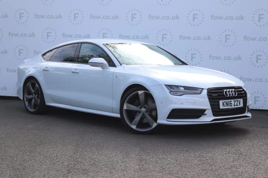 A 2016 AUDI A7 3.0 TDI Quattro 272 Black Edition 5dr S Tronic [BOSE surround system,Parking Pack,Black styling package,Privacy Glass]