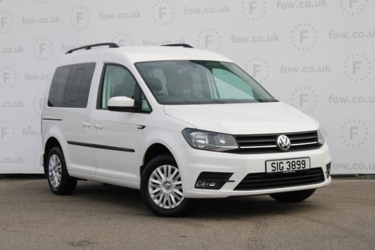 A 2017 VOLKSWAGEN CADDY LIFE 2.0 TDI 5dr [Front Fog Lights, Roof rails, Front Electric Windows, Body Coloured Bumpers]