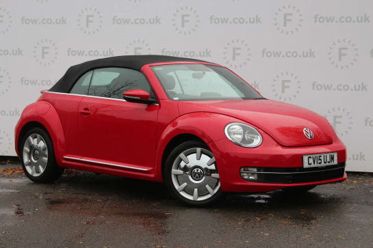 A 2015 VOLKSWAGEN BEETLE 1.6 TDI BlueMotion Tech Design 2dr [Front and Rear Parking Sensors,Winter Pack,18"Alloys]
