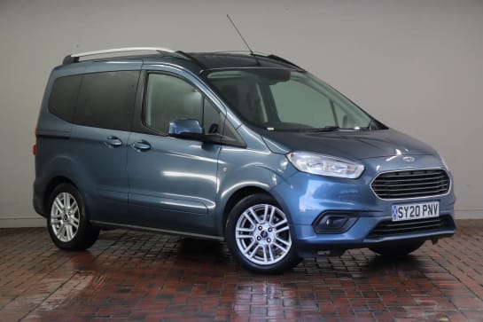 A 2020 FORD TOURNEO COURIER 1.5 TDCi Titanium 5dr [Start Stop] [Roof Rails,Rear Privacy Glass,16"Alloys]