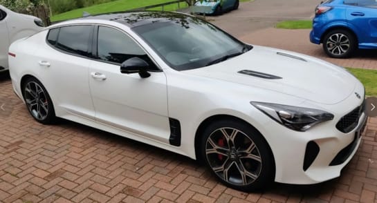 A 2020 KIA STINGER 3.3 T-GDi GT S 5dr Auto [ Front and rear parking sensors , Power tailgate , Around View Monitor , Wireless Smartphone charger ]