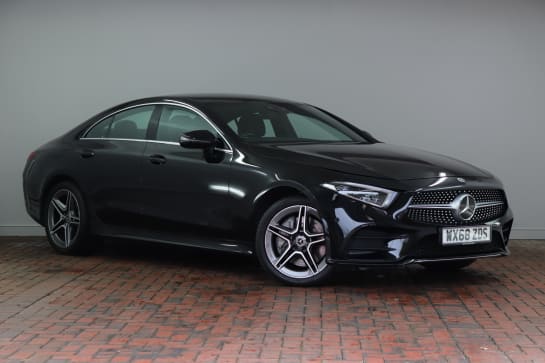 A 2018 MERCEDES-BENZ CLS CLS 350d 4Matic AMG Line 4dr 9G-Tronic [19" AMG Alloys, Dual 12" Displays, Rear Camera, Parking Pack, Heated Seats, Multibeam LED Headlights, Leather]
