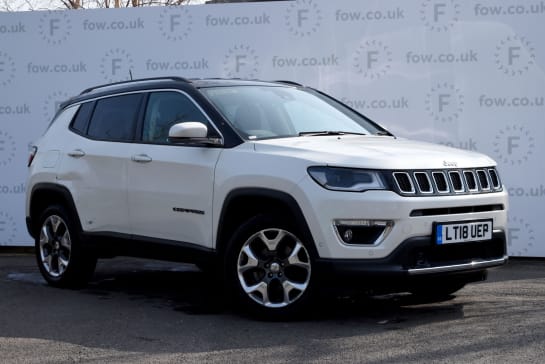 A 2018 JEEP COMPASS 1.4 Multiair 170 Limited 5dr Auto [DAB,  Bluetooth, Heated Front Seats & Steering Wheel,  Lane Keep Assist]