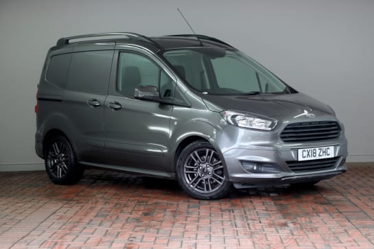 A 2018 FORD TRANSIT COURIER 1.5 TDCi 95ps Sport Van [16" Alloys, Bluetooth, Dab Radio, Sport Pack, Half Leather]