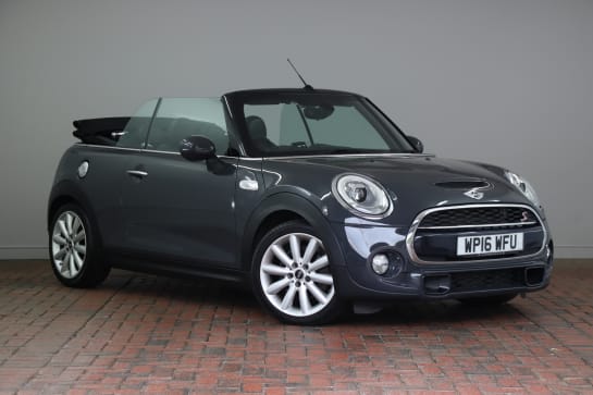 A 2016 MINI CONVERTIBLE 2.0 Cooper S 2dr [Chili Pack] [LED Headlights, Rear Camera, Mini Driving Modes, Leather Sports Seats, Excitement Pack]