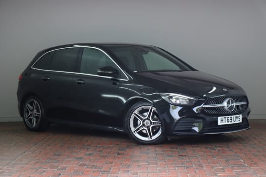 A 2020 MERCEDES-BENZ B CLASS B200d AMG Line Premium 5dr Auto [18" AMG 5 twin spoke design alloy wheels painted in titanium grey with high sheen finish, Wireless charging, Heated f