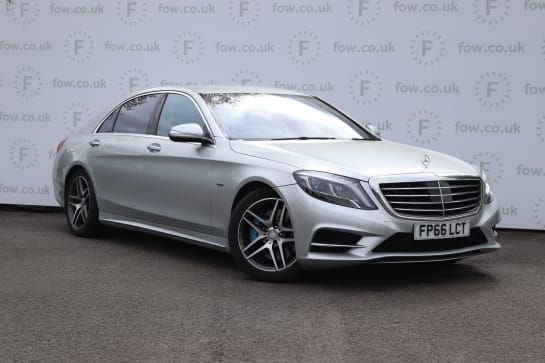 A 2016 MERCEDES-BENZ S CLASS S500e L AMG Line 4dr Auto [Executive] [COMAND online with Media interface system, DAB Digital radio, Heated front seats, Heated screen wash system]