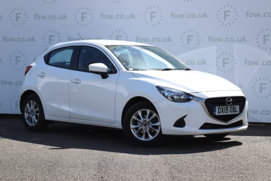 A 2019 MAZDA MAZDA2 1.5 75 SE+ 5dr [15" alloy wheels, Daytime running lights, Radio/CD and mp3 compatibility]