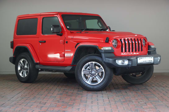 A 2020 JEEP WRANGLER 2.0 GME Sahara 2dr Auto8 [Heated Seats, Leather, 18" Alloys, LED Headlights, Launch Pack, Tech Pack]