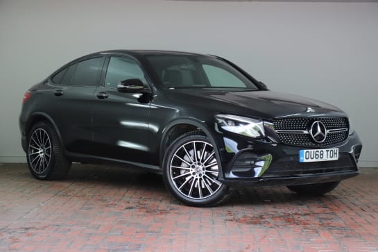 A 2018 MERCEDES-BENZ GLC COUPE GLC 220d 4Matic AMG Line Premium 5dr 9G-Tronic [LED Headlights, Heated Seats, Memory Pack, Keyless-Go Pack, 20" AMG Alloys]