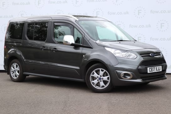 A 2017 FORD GRAND TOURNEO CONNECT 1.5 TDCi 120 Titanium 5dr [Daytime running lights,  Leather steering wheel,  Chrome headlight surround]