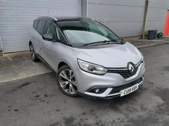 A 2019 RENAULT GRAND SCENIC 1.3 TCE 140 Signature 5dr Auto [ Rear parking camera , Parking Pack Premium , Safety Pack Premium , 20in Alloy Wheels - Quartz ]