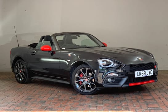 A 2018 ABARTH 124 SPIDER 1.4 T MultiAir 2dr [Bose Sound System, Visibility Pack, Pelle Nero/Rosso Leather, Cruise Control, 17" Corsa Alloys]