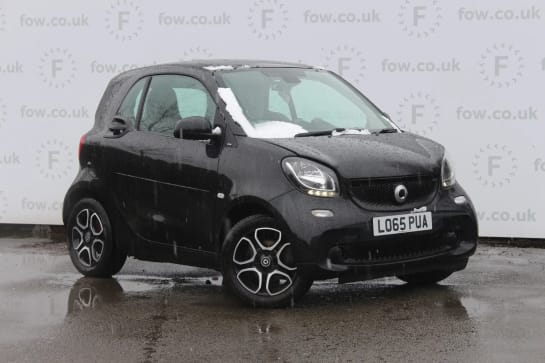 A 2016 SMART FORTWO COUPE 0.9 Turbo Prime Premium 2dr Auto [Comfort Pack, Rear Park Assist, Cruise Control, Leather Upholstery, Heated Front Seats]