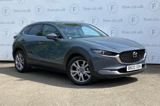 A 2020 MAZDA CX-30 2.0 Skyactiv-G MHEV Sport Lux 5dr Auto [Blind spot monitoring with rear cross traffic alert,7" TFT Colour driver instrument panel display,Reversing ca