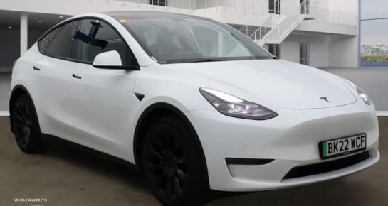 A 2022 TESLA MODEL Y Long Range AWD 5dr Auto [ Reversing camera , Front and rear parking sensors , Power lift tailgate ]