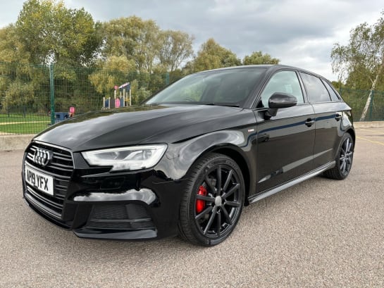 A 2019 AUDI A3 1.0 TFSI 30 Black Edition Sportback S Tronic Euro 6 (s/s) 5dr