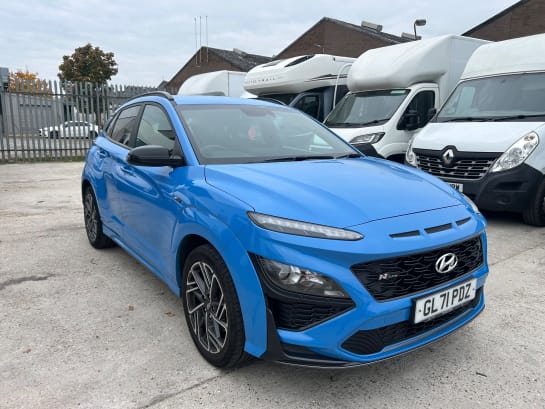 A 2022 HYUNDAI KONA 1.0 T-GDi MHEV N Line SUV 5dr Petrol Hybrid Manual Euro 6 (s/s) (120 ps)
