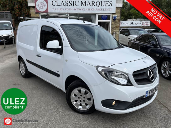 A 2018 MERCEDES-BENZ CITAN 1.5 109 CDI BlueEfficiency Panel Van 5dr Diesel Manual L2 Euro 6 (s/s) (90 ps)