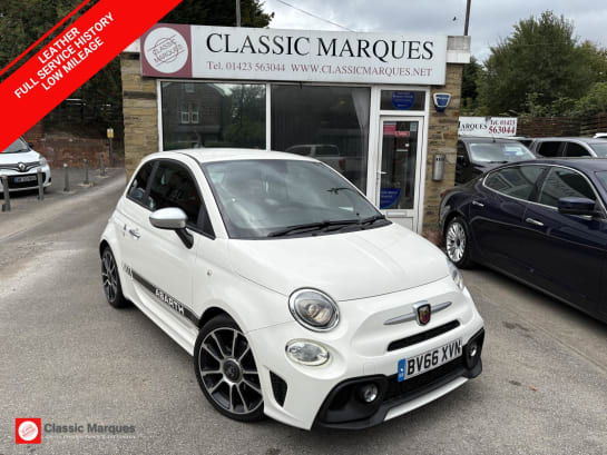 A 2016 ABARTH 595 1.4 T-Jet Turismo Hatchback 3dr Petrol Manual Euro 6 (165 bhp)