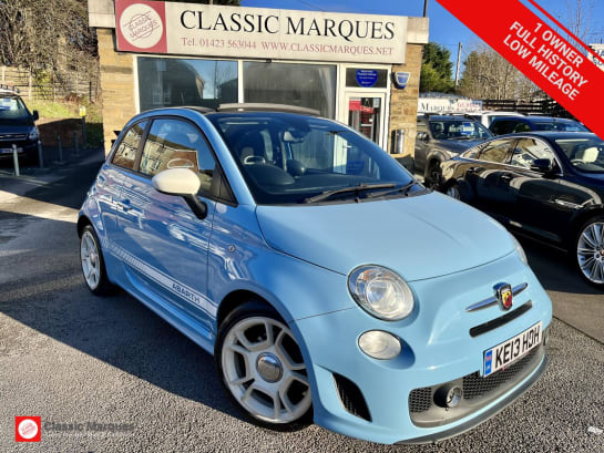 A 2013 ABARTH 500C 1.4 T-Jet Convertible 2dr Petrol Manual Euro 5 (135 bhp)