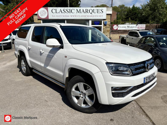 A 2018 VOLKSWAGEN AMAROK 3.0 TDI V6 BlueMotion Tech Highline Pickup Double Cab 4dr Diesel Auto 4Motion Euro 6 (s/s) (224 ps)