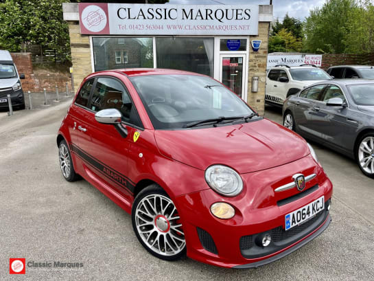 A 2014 ABARTH 500 1.4 T-Jet Hatchback 3dr Petrol Manual Euro 5 (135 bhp)