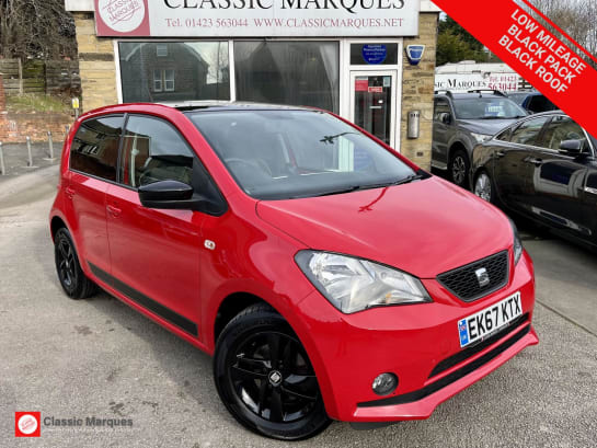 A 2017 SEAT MII 1.0 12v Design Mii Hatchback 5dr Petrol Manual Euro 6 (60 ps)