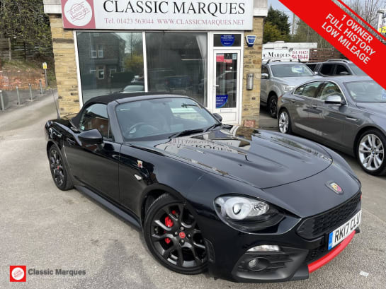 A 2017 ABARTH 124 SPIDER 1.4 MultiAir Convertible 2dr Petrol Auto Euro 6 (170 ps)