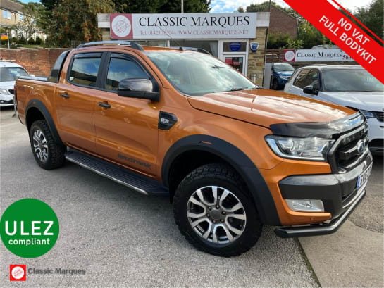 A 2016 FORD RANGER 3.2 TDCi Wildtrak Pickup Double Cab 4dr Diesel Manual 4WD Euro 5 (s/s) (200 ps)