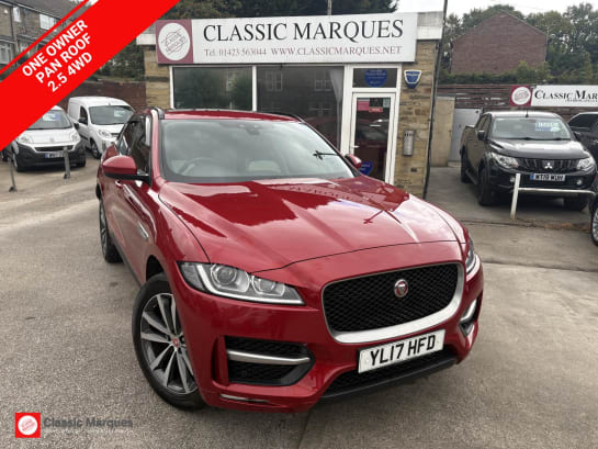 A 2017 JAGUAR F-PACE 2.0 D240 R-Sport SUV 5dr Diesel Auto AWD Euro 6 (s/s) (240 ps)