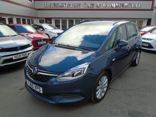 A null VAUXHALL ZAFIRA TOURER 1.4 DESIGN 5d 138 BHP only 55,000 miles 7 services