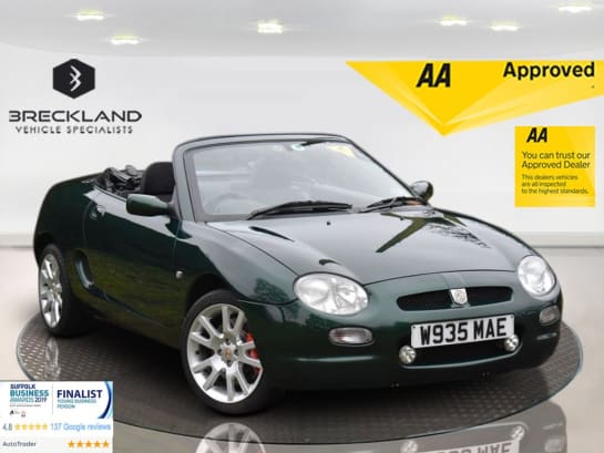 A null MG MGF 1.8 VVI 2d 118 BHP ***128 AA POINT CHECK ***