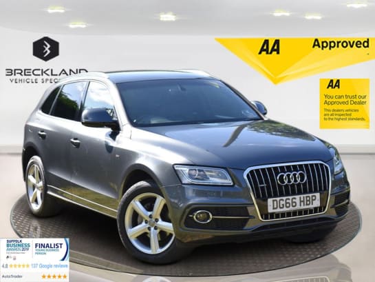 A null AUDI Q5 2.0 TDI QUATTRO S LINE 5d 148 BHP ***128 AA POINT CHECK ***