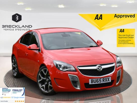 A null VAUXHALL INSIGNIA 2.8 VXR SUPERSPORT 5d 320 BHP ***128 AA POINT CHECK ***