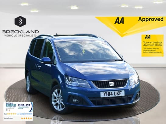 A null SEAT ALHAMBRA 2.0 TDI SE Lux MPV 5dr Diesel DSG Euro 5 (s/s) (177 ps) ***ONE OWNER***