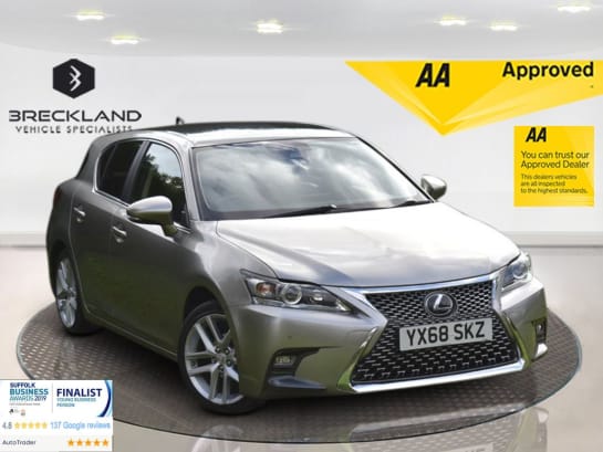 A null LEXUS CT 1.8 200h Luxury Hatchback 5dr Petrol Hybrid E-CVT Euro 6 (s/s) (136 ps) ***