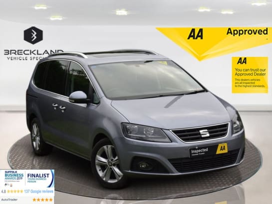 A null SEAT ALHAMBRA 2.0 TDI Ecomotive XCELLENCE MPV 5dr Diesel Manual Euro 6 (s/s) (150 ps) ***