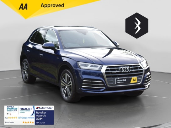 A null AUDI Q5 2.0 TDI 40 S line SUV 5dr Diesel S Tronic quattro Euro 6 (s/s) (190 ps) ***